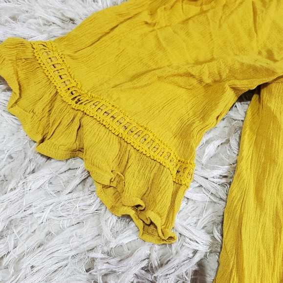 Naif Anthropologie Waterfall Sleeve Dress - Picture 4 of 10